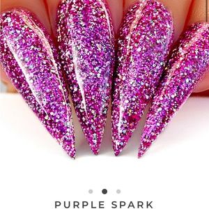 Kiara Sky Dip Powder Purple Spark